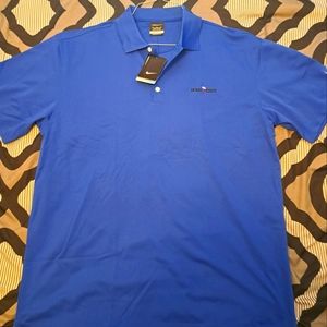 NWT Nike Golf Dri-Fit Polo "Texas Home State"